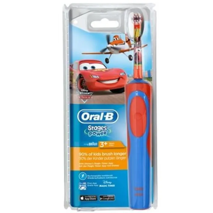 Oral-B Power Vitality Stage Cars Spazzolino Elettrico Bambini