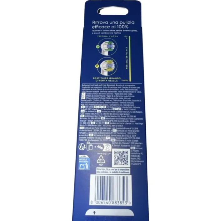 Oral-B Precision Clean Testine di Ricambio 5 Pezzi