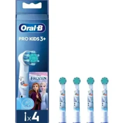 Oral-B Pro Kids 3 Testine Ricambio Frozen 4 pezzi