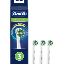 Oral-B Refill EB-50-3 CrossAction Testine di Ricambio 3 Pezzi