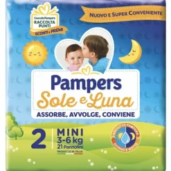 Pampers Sole & Luna Flash Mini 21 pezzi