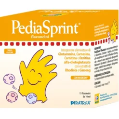 Pediasprint 15 Flaconcini - Integratore per Spossatezza