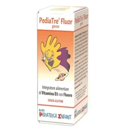 Pediatre Fluor Gocce 7 ml - Integratore di Fluoro