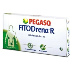 Pegaso Fitodrena R 10 Fiale - Integratore Alimentare