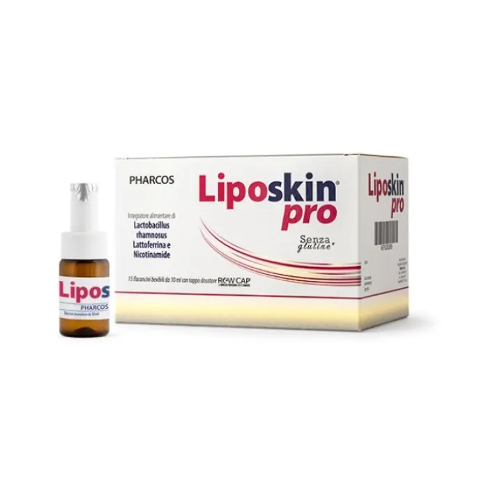 Pharcos Liposkin Pro 15 Flaconcini - Integratore Probiotico