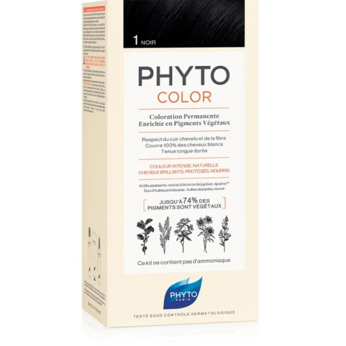 Phytocolor 1 Nero - Tintura Permanente per Capelli