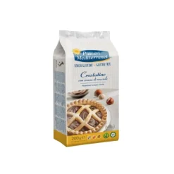 Piaceri Mediterranei Crostatina alla Nocciola Senza Glutine 4 x 50 grammi