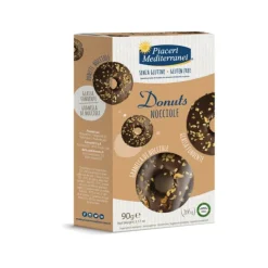 Piaceri Mediterranei Donuts Nocciola Senza Glutine 2 x 45 grammi