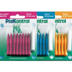 Plakkontrol Scovolini Manico Fisso 0,7 mm 8 pezzi