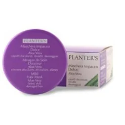 Planter's Aloe Vera Maschera Impacco Dolce Capelli Danneggiati 200 ml