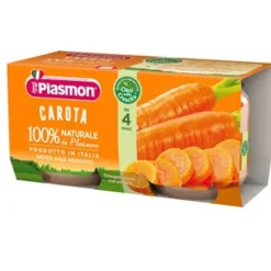 Plasmon Omogeneizzato Carote 2 x 80 grammi