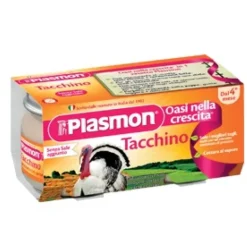 Plasmon Omogeneizzato Tacchino 2 x 80 grammi