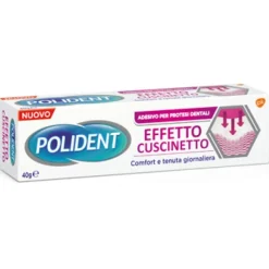 Polident Effetto Cuscinetto Adesivo Protesi Dentaria 40 grammi