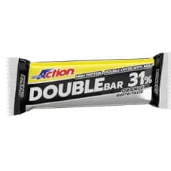 ProAction Double Barretta Arancia/Caramello 31% Barretta Proteica 60 grammi