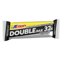 ProAction Double Barretta Cioccolato/Caramello 31% Barretta Proteica 60 grammi