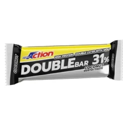 ProAction Double Barretta Cocco/Caramello 31% Barretta Proteica 60 grammi