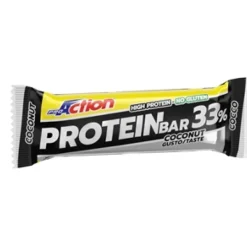 ProAction Protein Barretta Cocco 33% 50 grammi