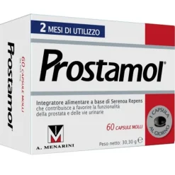 Prostamol 60 Capsule Molli - Integratore per la Prostata