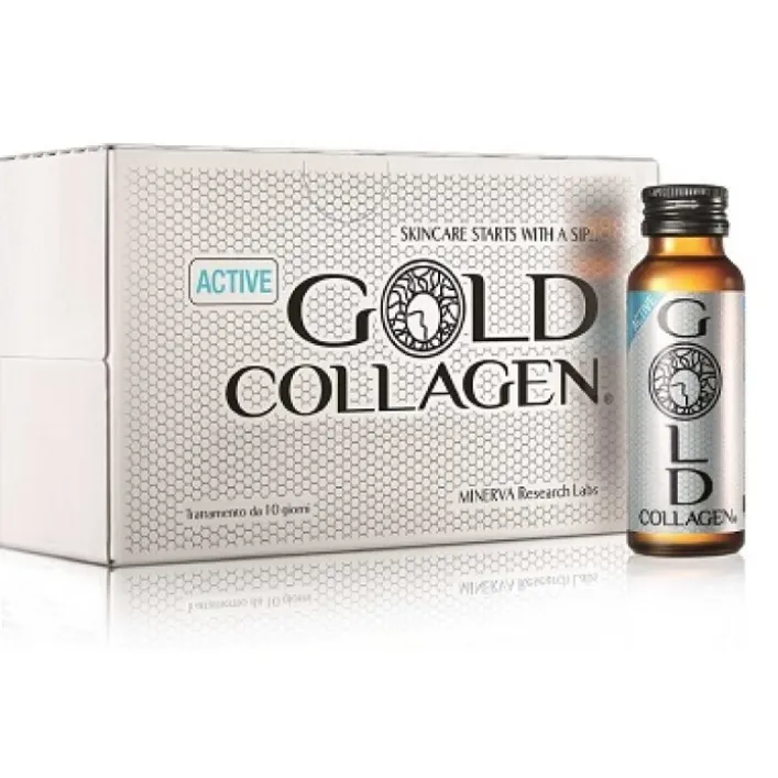 Pure Gold Collagen Active 10 Flaconcini - Integratore Alimentare