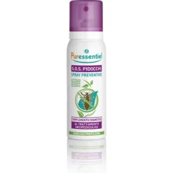Puressentiel SOS Pidocchi Spray Preventivo Antipidocchi 75 ml