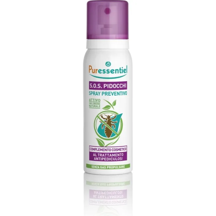 Puressentiel SOS Pidocchi Spray Preventivo Antipidocchi 75 ml