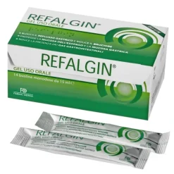 Refalgin Gel 14 Bustine - Soluzione Orale Reflusso Gastrico
