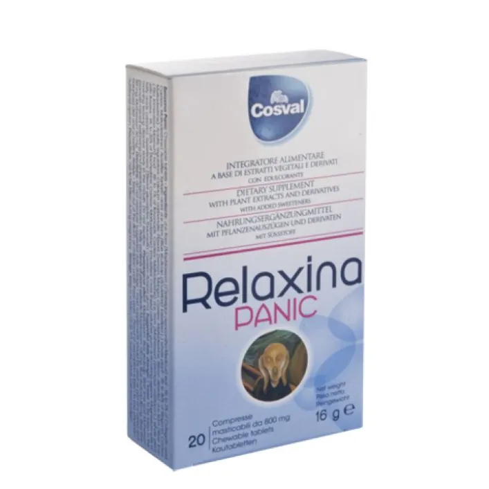 Relaxina Panic 20 Capsule - Integratore Rilassante