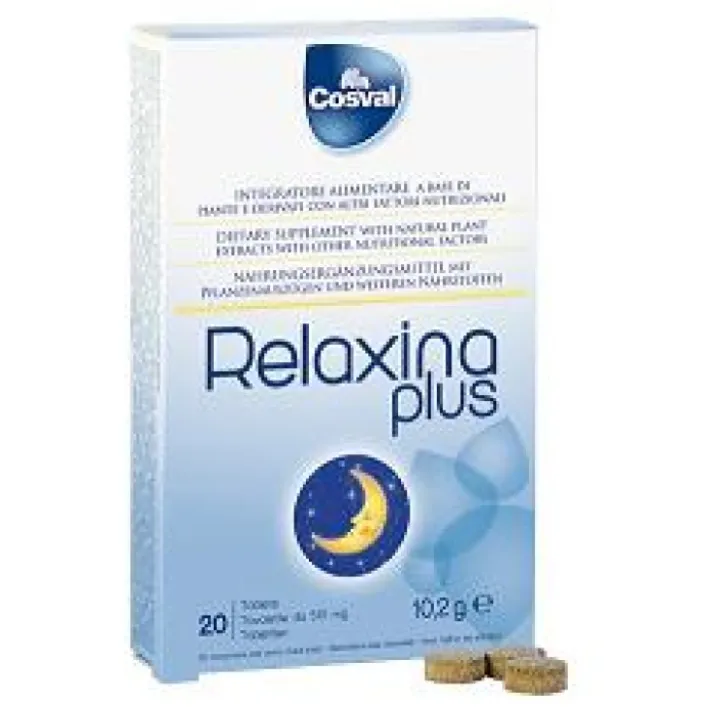 Relaxina Plus 20 Tavolette - Integratore Rilassante