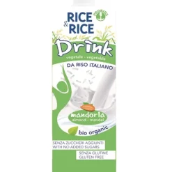 Rice&Rice Bevanda di Riso con Mandorle 1000 ml