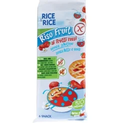 Rice&Rice Riso Fruit Frutti Rossi 6 x 33 grammi