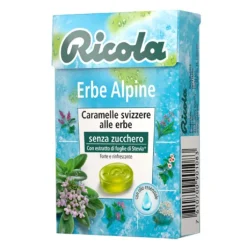 Ricola Erbe Alpine Caramelle Senza Zucchero 50 grammi