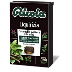 Ricola Liquirizia Caramelle Senza Zucchero 50 grammi