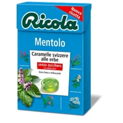 Ricola Mentolo Caramelle Senza Zucchero 50 grammi