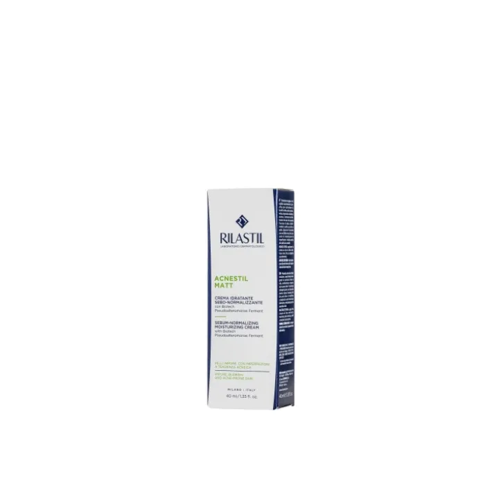 Rilastil Acnestil Crema Mat Attiva Viso 40 ml