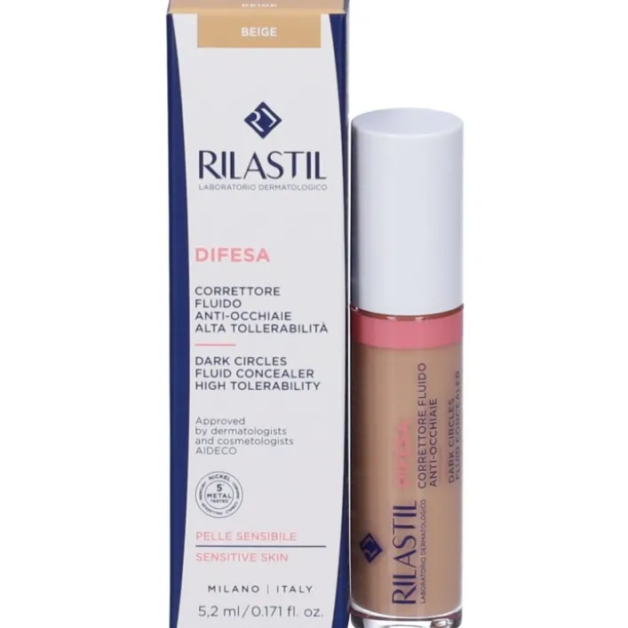 Rilastil Difesa Correttore Fluido Anti-Occhiaie Beige 5,2 ml