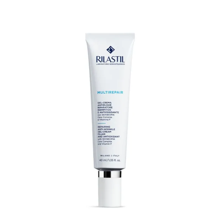 Rilastil Multirepair Gel Crema Antirughe per Pelle Normale e Mista 40 ml