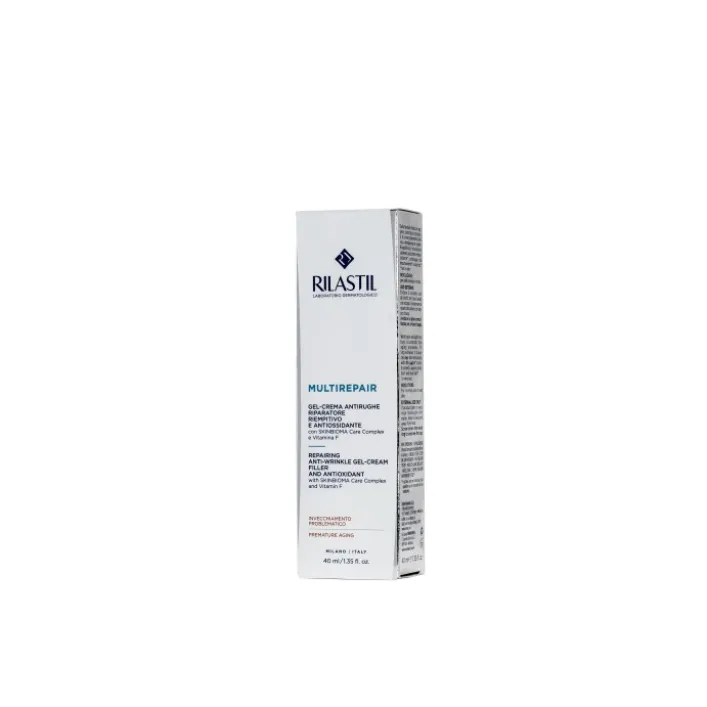 Rilastil Multirepair Gel Crema Antirughe per Pelle Normale e Mista 40 ml