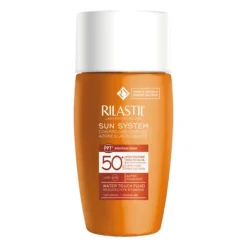 Rilastil Sun System Water Touch Effetto Bagnato SPF 50+ Fluido Solare Viso 50 ml