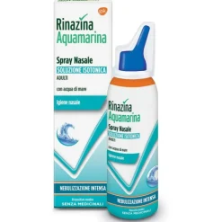 Rinazina Aquamarina Spray Nasale Isotonico Intenso 100 ml