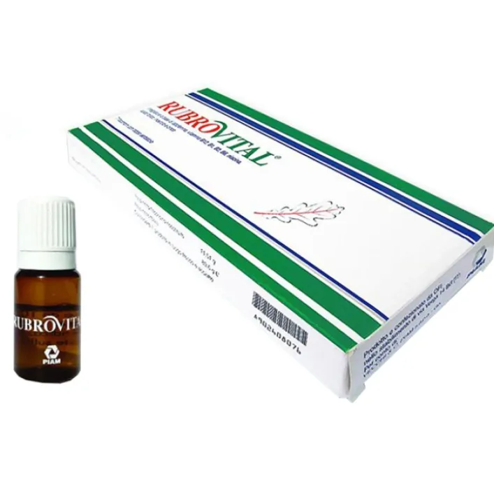 Rubrovital 7 Flaconcini - Integratore Difese Immunitarie