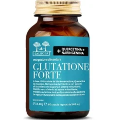 Salugea Glutatione Forte 60 capsule - Integratore Quercetina e Narigenina