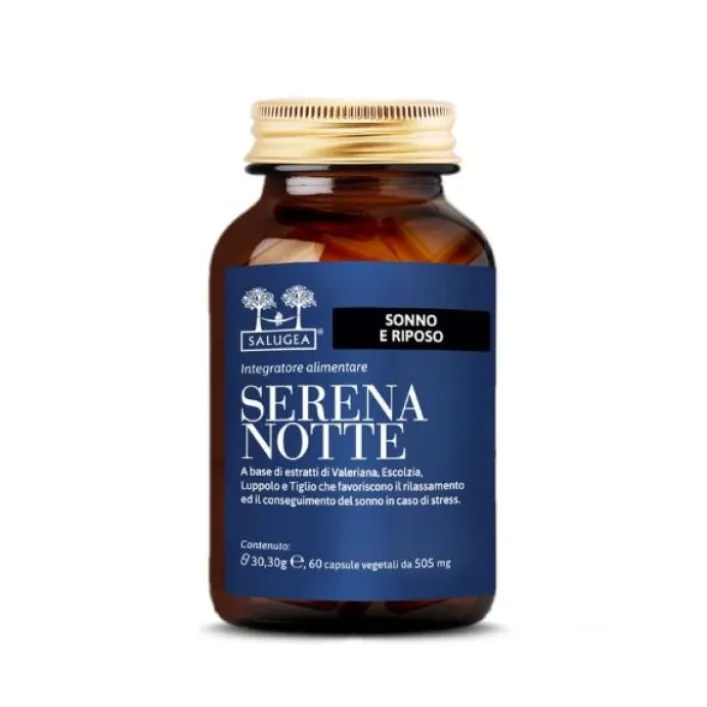 Salugea Serena Notte 60 capsule - Integratore Sonno e Riposo