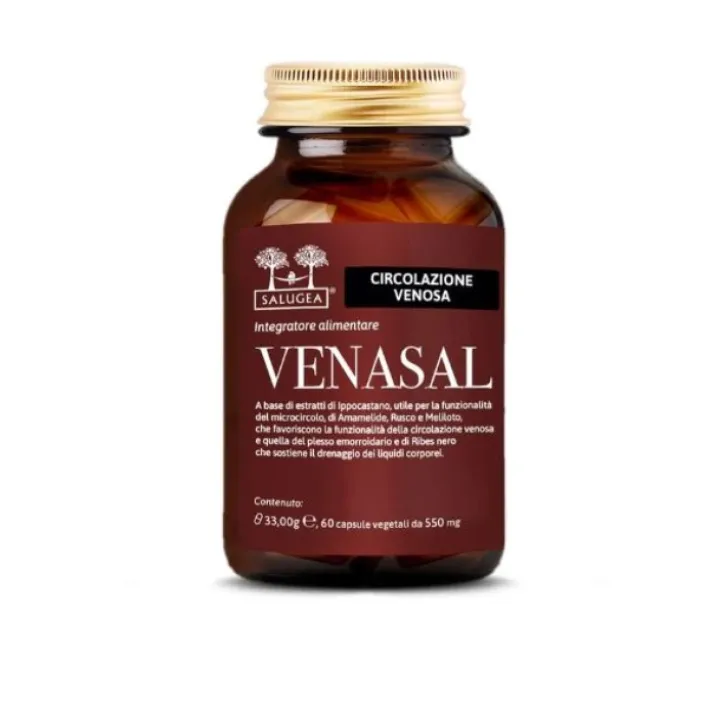 Salugea Venasal 60 capsule - Integratore Circolazione Vene e Capillari