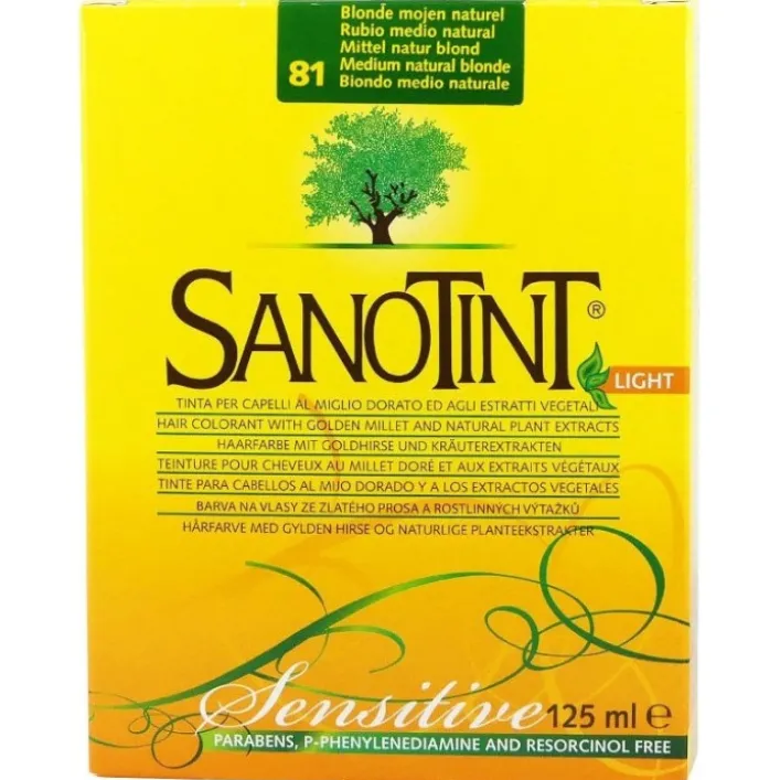 Sanotint Light Tintura 81 Biondo Medio Naturale 125 ml