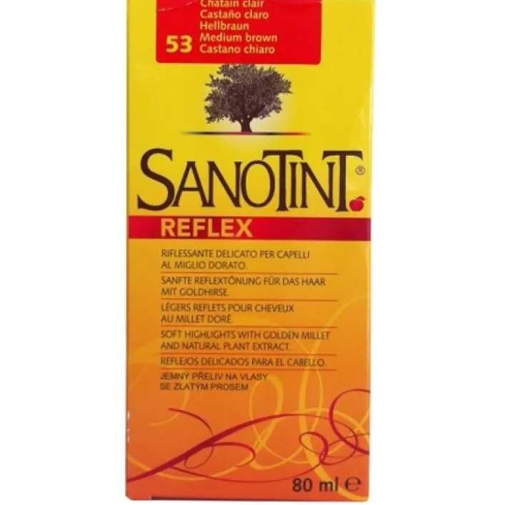 Sanotint Reflex Tintura 53 Castano Chiaro 80 ml