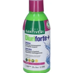 Santiveri Diuriforte+ 500 ml - Integratore Drenante e Depurativo