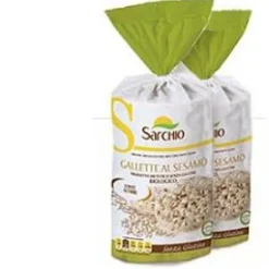 Sarchio Gallette Sesamo Senza Glutine 100 grammi