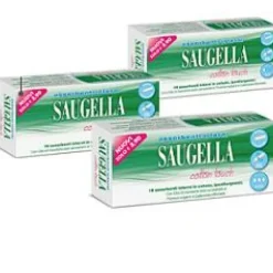 Saugella Cotton Touch Assorbenti Interni Super 16 pezzi