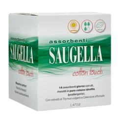 Saugella Cotton Touch Giorno 14 Assorbenti con Ali