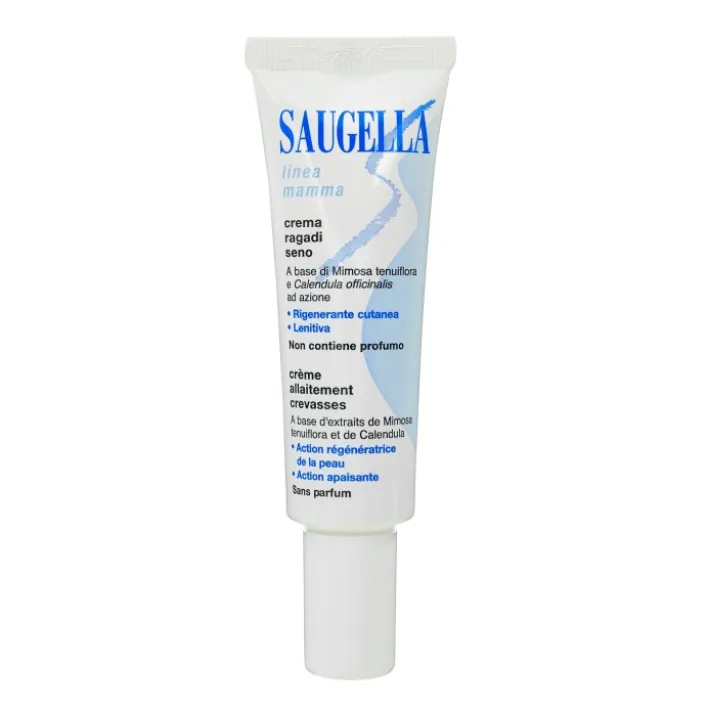 Saugella Crema Ragadi Seno Rigenerante Lenitiva 30 ml